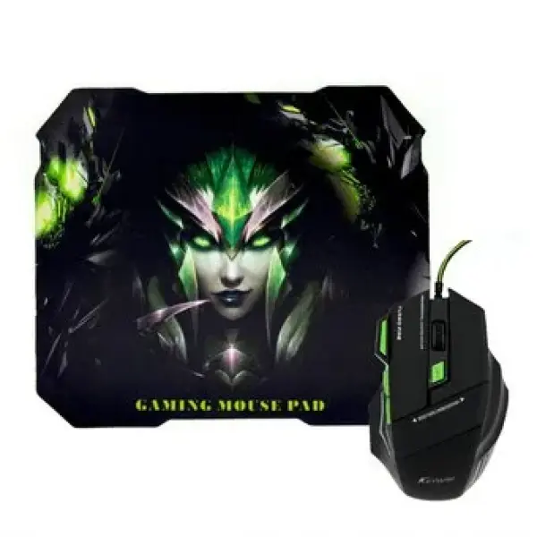 Keywin X7 7D Wired Gaming Mouse & Mouse Pad Combo