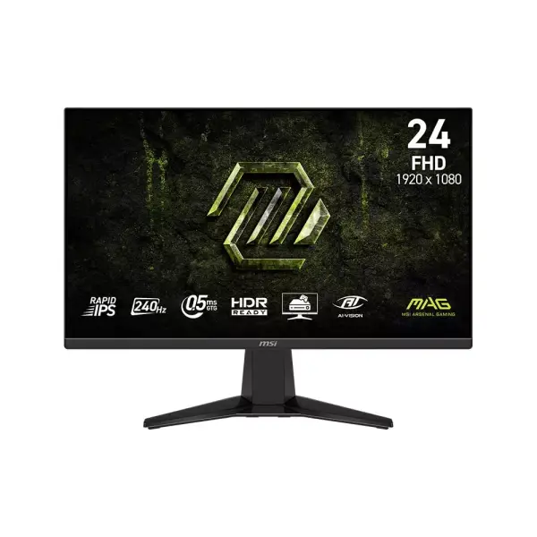 MSI MAG 245F X24 24 Inch 0.5ms Response time, 240Hz Refresh rate, IPS Panel Gaming Monitor