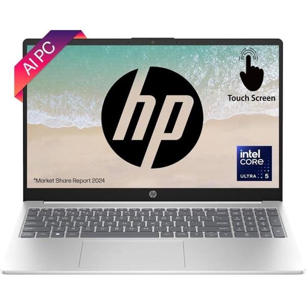 HP Laptop 15-fd0154wm – Ultra 5 125H, 8GB DDR5, 512GB SSD, Touchscreen