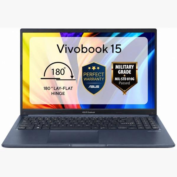 Asus VivoBook 15 X1502VA-BQ489 Laptop ,Intel Core i7-13620H 15.6 Inch ,512 GB SSD ,16 GB ,Intel UHD Graphics ,Windows 11 - Quiet Blue