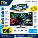 GameMax GMX27C300 27" 1ms FHD 300Hz Curved Gaming Monitor